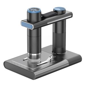 ANESOK 320 WiFi Portable Digital Microscope, 1000x Magnification, 2 Megapixels, 2-60mm Focusing, 2 Hours Working Time, 8 LEDs ANESOK 320 WiFi Portable Digital Microscope, 1000x Magnification, 2 Megapixels, 2-60mm Focusing, 2 Hours Working Time, 8 LEDs