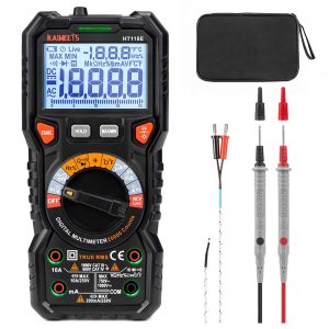 KAIWEETS HT118E Digital Multimeter – TRMS 20000 Counts, 2.7″ LED Display, AC/DC Auto-Ranging KAIWEETS HT118E Digital Multimeter – TRMS 20000 Counts, 2.7″ LED Display, AC/DC Auto-Ranging