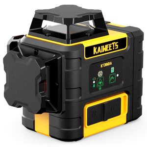 KAIWEETS KT360A Self-Leveling 3D Laser Level – 3×360° Line, Horizontal/Vertical Alignment for Picture Hanging KAIWEETS KT360A Self-Leveling 3D Laser Level – 3×360° Line, Horizontal/Vertical Alignment for Picture Hanging