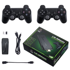 M8 64GB Retro Gaming Stick, 2*Wireless Game Controllers, 5000+ Games Pre-installed M8 64GB Retro Gaming Stick, 2*Wireless Game Controllers, 5000+ Games Pre-installed