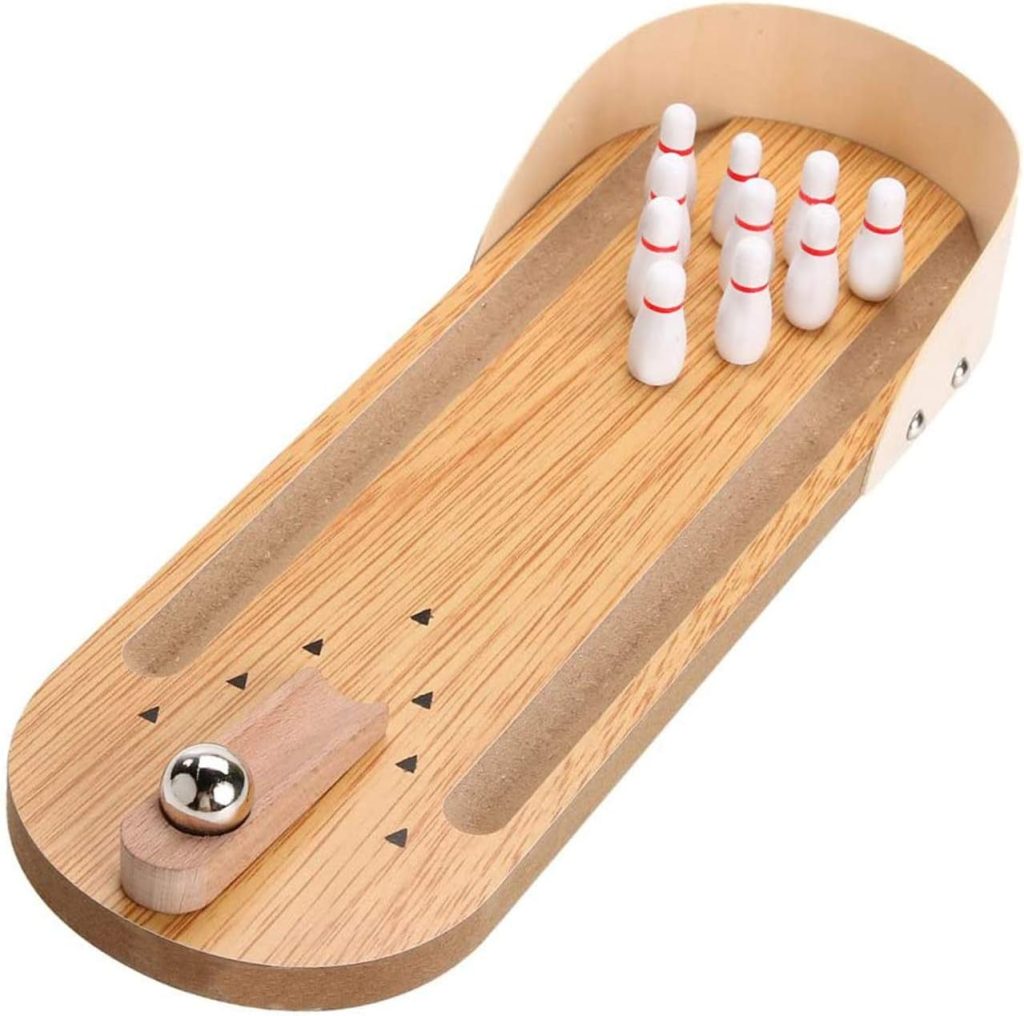 Table Top Mini Bowling Game Set-Tabletop Wooden Board Mini Arcade Desktop Tiny Bowling Shooting Alley Office Desk Stress Relief Gadgets Small Finger Toys Fun Gag Gifts for MenWomen Kids Teens Boys Table Top Mini Bowling Game Set-Tabletop Wooden Board Mini Arcade Desktop Tiny Bowling Shooting Alley Office Desk Stress Relief Gadgets Small Finger Toys Fun Gag Gifts for MenWomen Kids Teens Boys