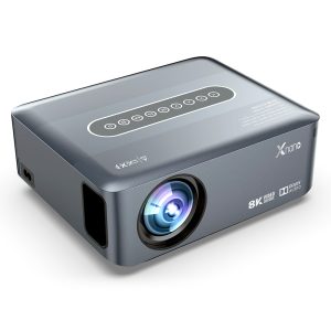 XNANO X1 Android 9.0 LCD Projector, 1080P Native Output, 12000LM, Dolby Audio, AC WiFi Bluetooth, HDR 10+, Keystone Correction, 8K Decoding, 2GB/16GB, EU Plug XNANO X1 Android 9.0 LCD Projector, 1080P Native Output, 12000LM, Dolby Audio, AC WiFi Bluetooth, HDR 10+, Keystone Correction, 8K Decoding, 2GB/16GB, EU Plug