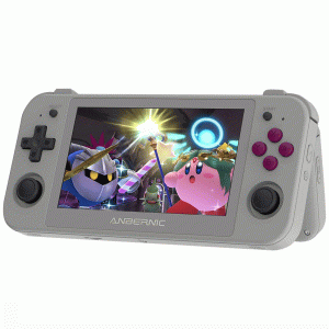 ANBERNIC RG505 Android 12 Game Console, 4GB LPDDR4X, 128GB TF Card, No Games Preinstalled, Moonlight Streaming – Grey ANBERNIC RG505 Android 12 Game Console, 4GB LPDDR4X, 128GB TF Card, No Games Preinstalled, Moonlight Streaming – Grey