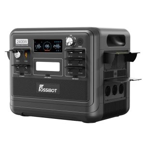 FOSSiBOT F2400 Portable Power Station, 2048Wh/640000mAh LiFePO4 Battery, 2400W(4600W Peak) Solar Generator, 3xAC RV Car USB Type-C QC3.0 PD DC5521 Pure Sine Wave Full Outlets, 1.5 Hours Fast Charging, MPPT Charge Controller BMS – Black FOSSiBOT F2400 Portable Power Station, 2048Wh/640000mAh LiFePO4 Battery, 2400W(4600W Peak) Solar Generator, 3xAC RV Car USB Type-C QC3.0 PD DC5521 Pure Sine Wave Full Outlets, 1.5 Hours Fast Charging, MPPT Charge Controller BMS – Black