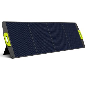 FOSSiBOT SP200(New) 200W Foldable Solar Panel, 23.4% High Cell Efficiency, ETFE Coating, Adjustable Kickstands for Home, RV, Camping, Blackout – Green FOSSiBOT SP200(New) 200W Foldable Solar Panel, 23.4% High Cell Efficiency, ETFE Coating, Adjustable Kickstands for Home, RV, Camping, Blackout – Green